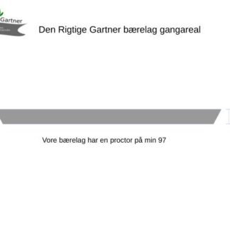 Bærelag gang pris pr. m2
